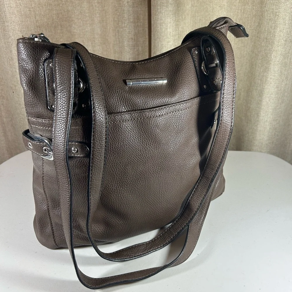 Jaclyn Smith brown shoulder bag